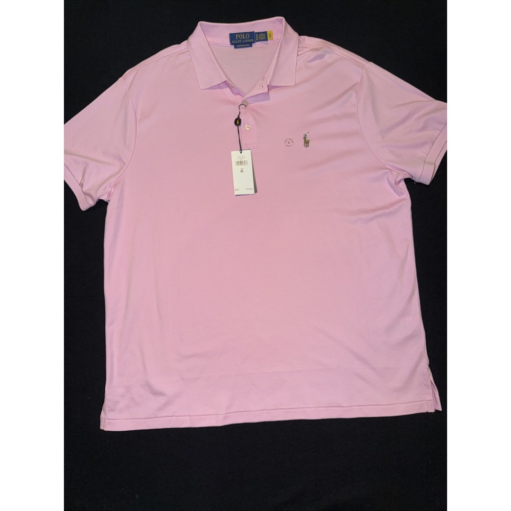 Polo Ralph Lauren Polo Pink Classic Fit Short Sleeve Mens XL NWT